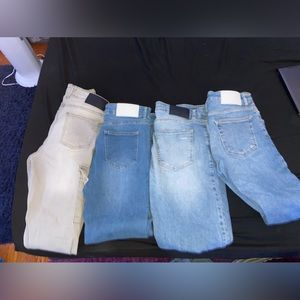 Lot of 4 BooHooMan Jeans Size 32